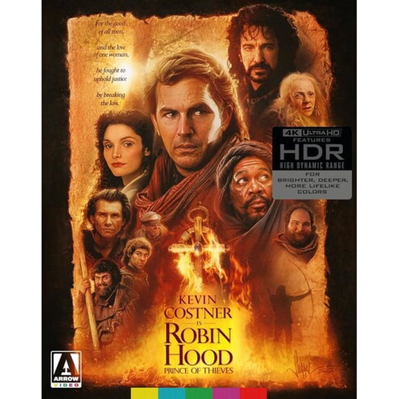Robin Hood: Prince of Thieves (4K Ultra HD), Arrow Video, Action & Adventure
