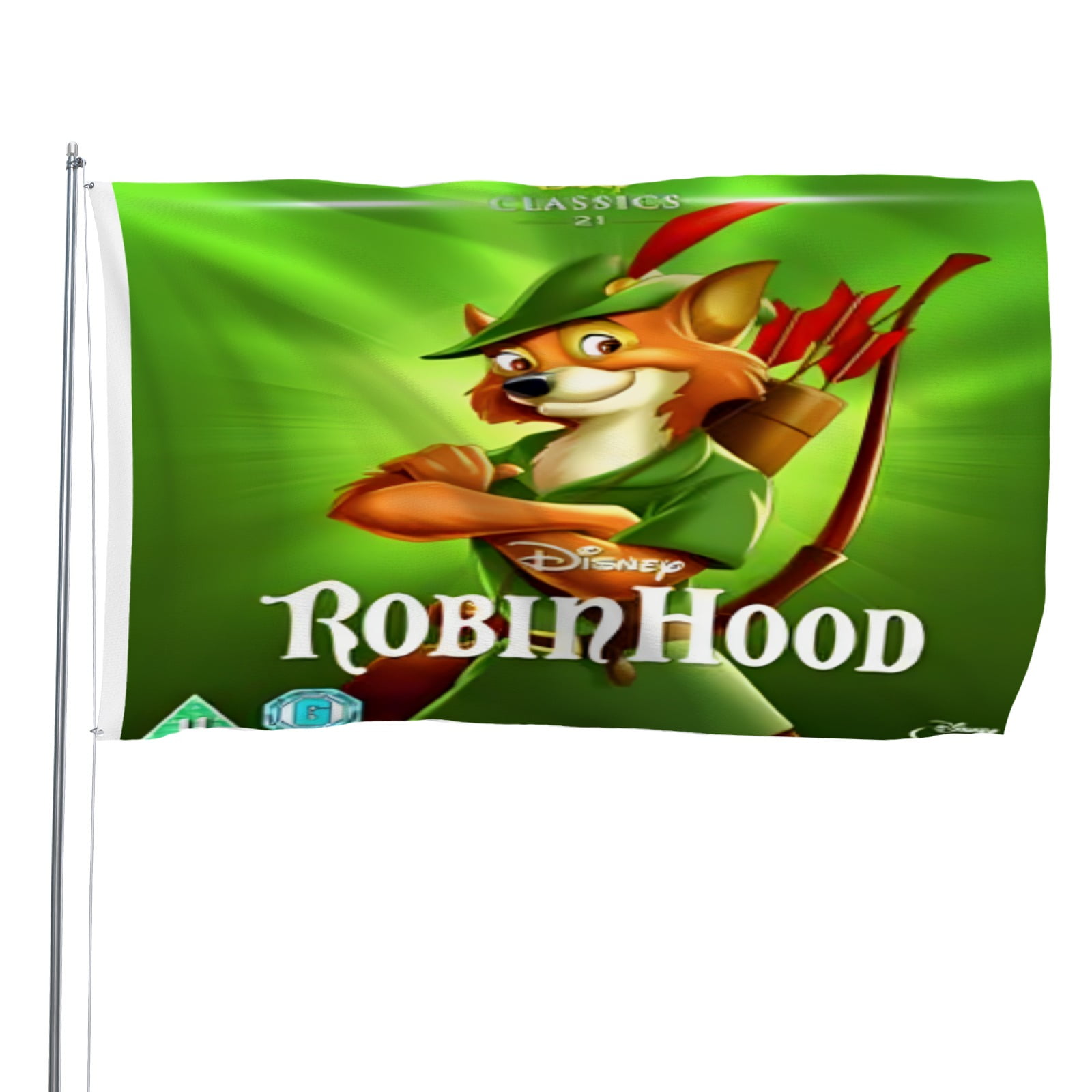 Robin Hood Flag Perfect For Outdoor Decoration Can Be Hung Indoors Robin hood flag perfect for outdoor decoration can be hung indoors