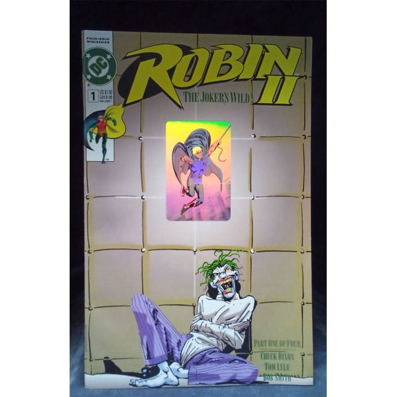 Pre-Owned Robin II: The Joker's Wild! #1 Straight Jacket Cover 1991 DC Comics Comic Book