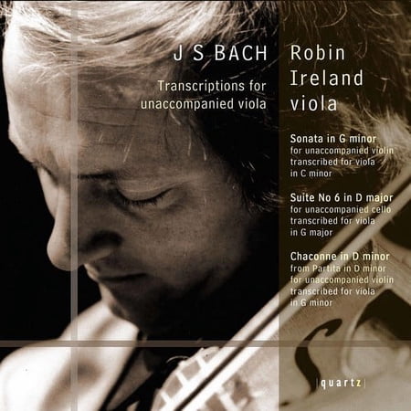 Robin Ireland - Transcriptions for Unaccompanied Viola - Music & Performance - CD
