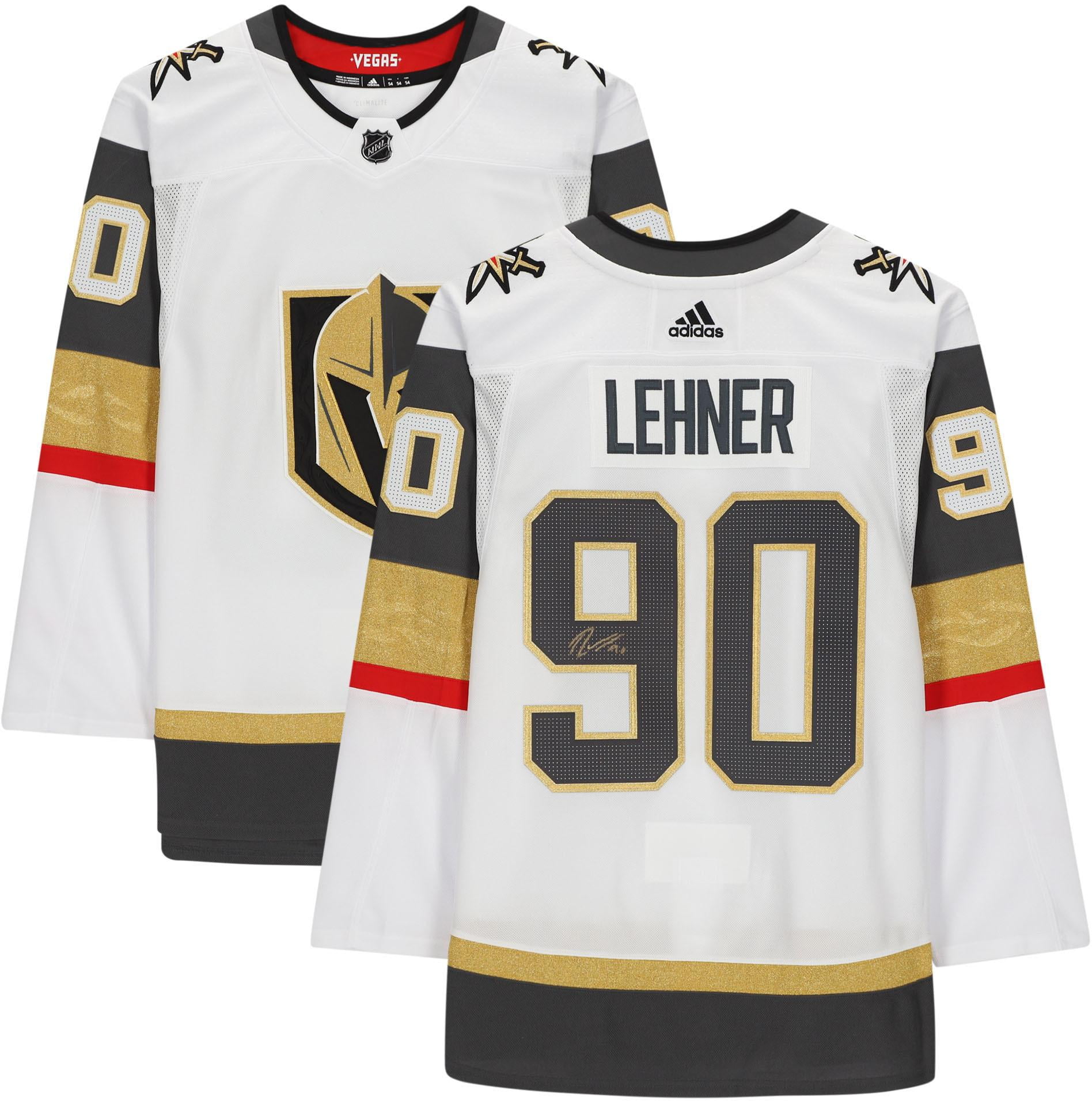 Robin Lehner Vegas Golden Knights Autographed White Adidas