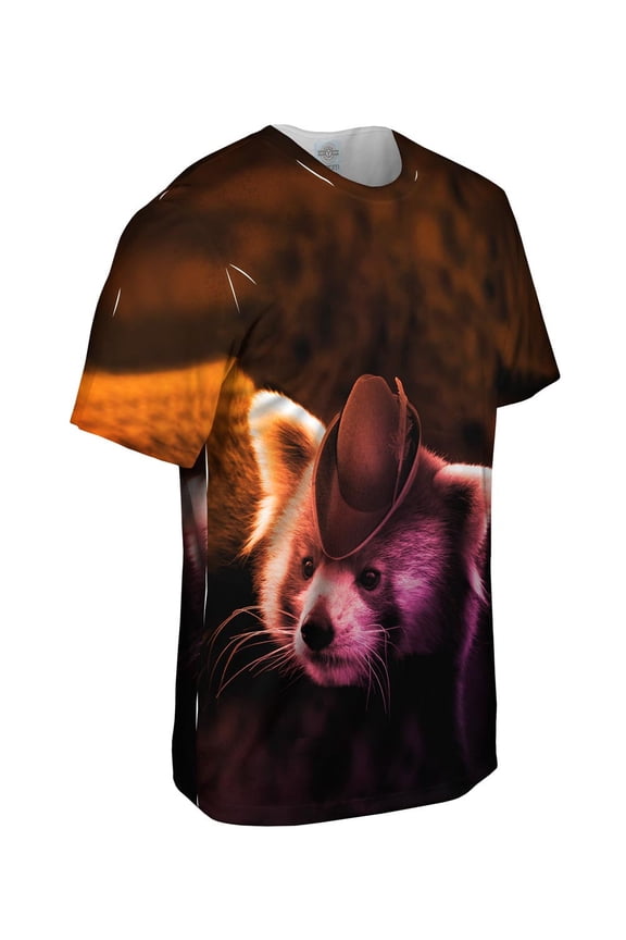 Robin Red Panda Mens T-Shirt All Over Print