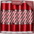 thumbnail image 1 of Robin Reed 12-Piece Candy Stripe Christmas Crackers, 1 of 2