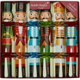 thumbnail image 1 of Robin Reed 6-Piece Nutcracker Christmas Crackers, 1 of 1