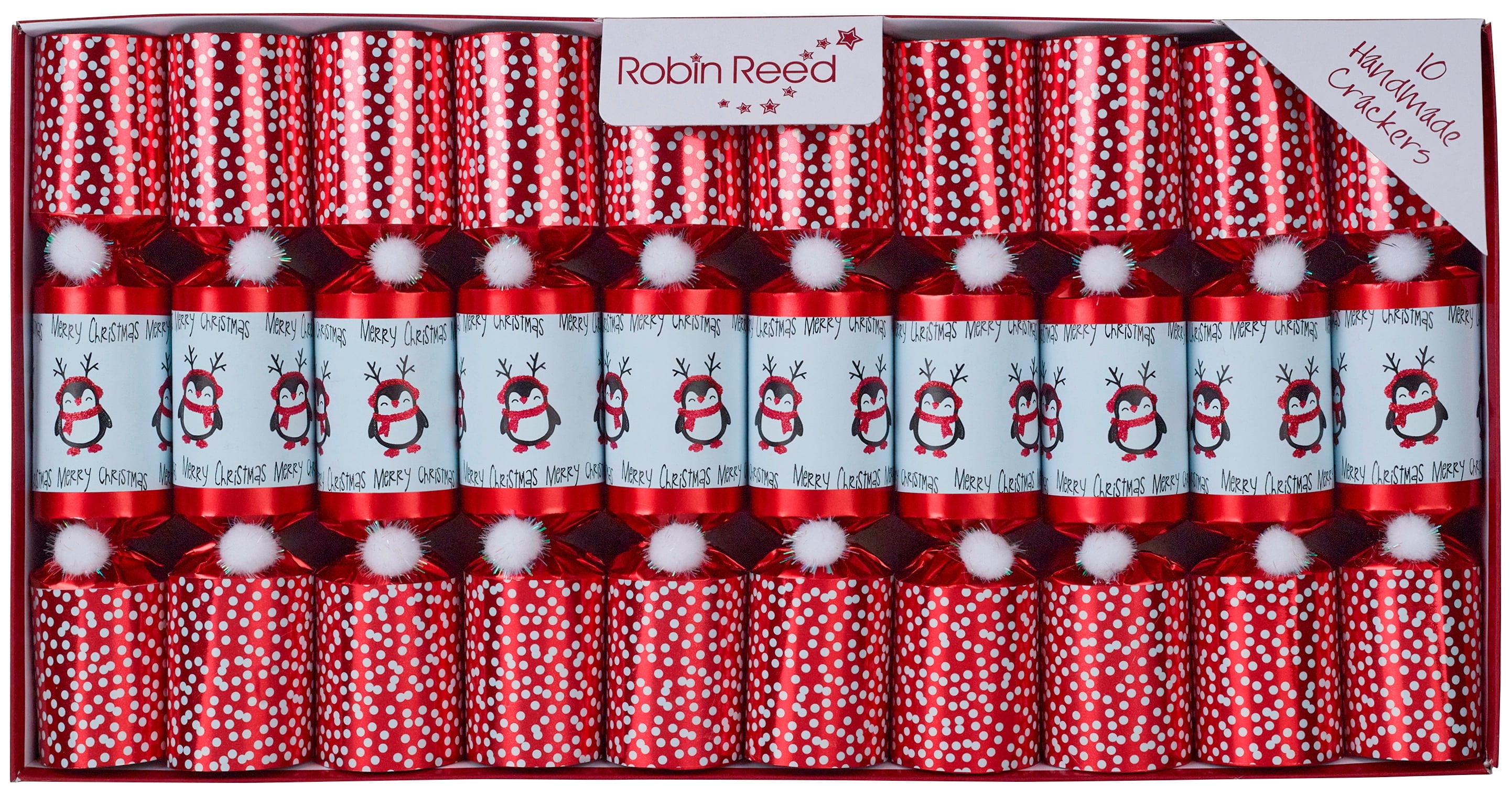 Craquelins De Noël Anglais Robin Reed - Christmas Carol, Lot De 6, Neufs