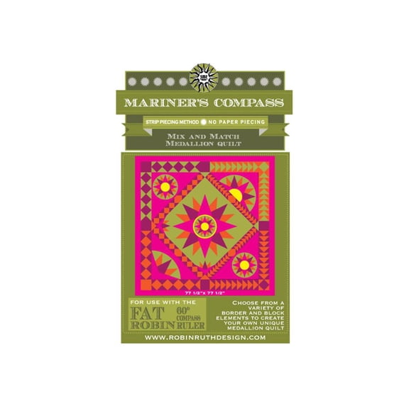 Robin Ruth Fat Robin Mix & Match Medallion Ptrn