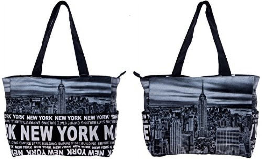 Robin Ruth Collectible New York NY 100% Canvas Tote Bag purse EUC FAST SHIP  | eBay