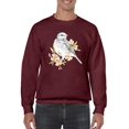 thumbnail image 1 of Robin Sketch Sweatshirt Men -Emma Scarvey Designs, Male x-Large, 1 of 4