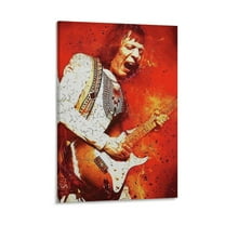 Robin Trower Canvas Poster Posters Art Print Wall Photo Paint Poster Hanging Picture Family Bedroom Decor Gift 12x18inch(30x45cm)