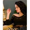thumbnail image 1 of Robin Tunney seated in chair smoking cigar 8x10 inch photo, 1 of 1