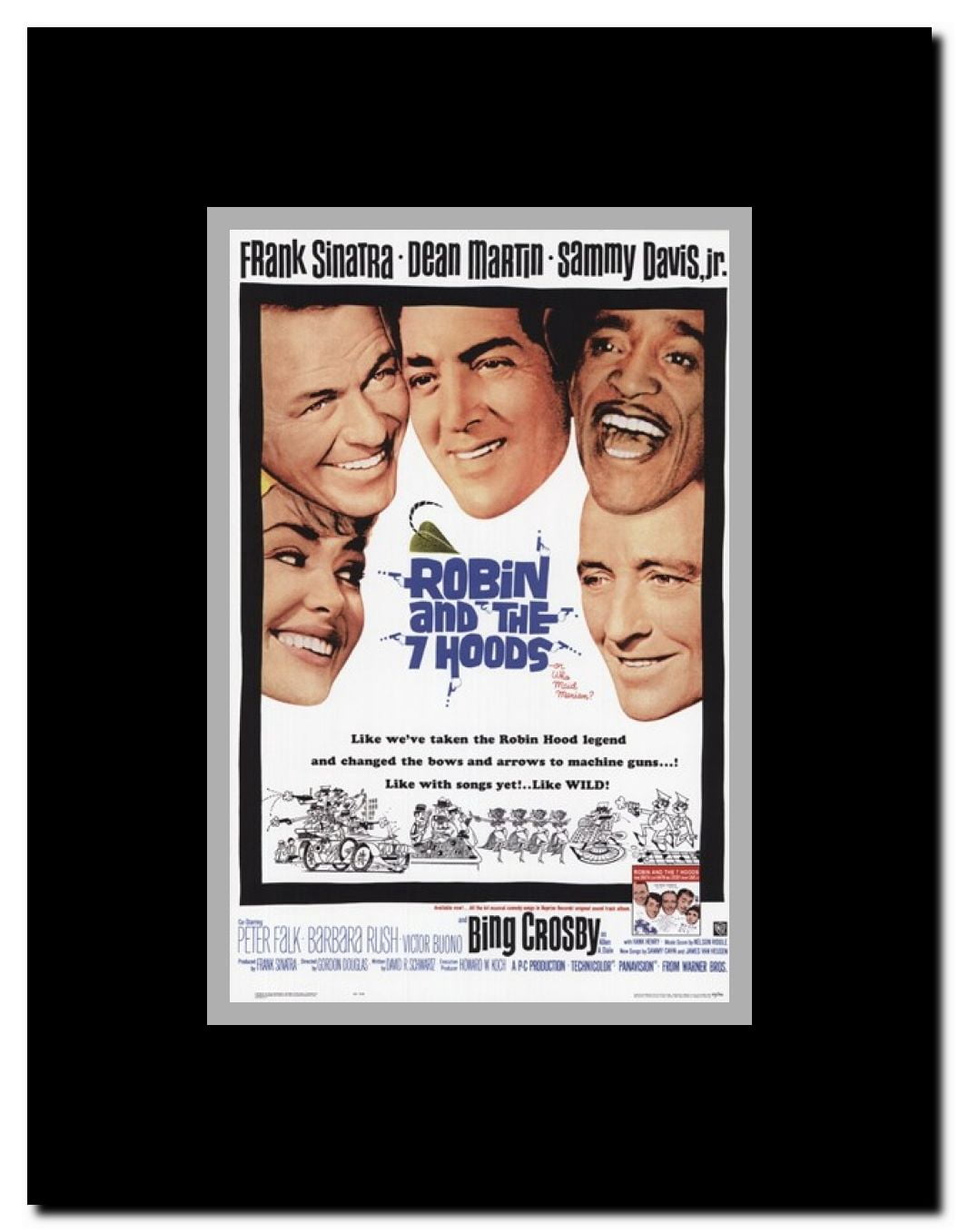 Robin and the 7 Hoods Framed Movie Poster