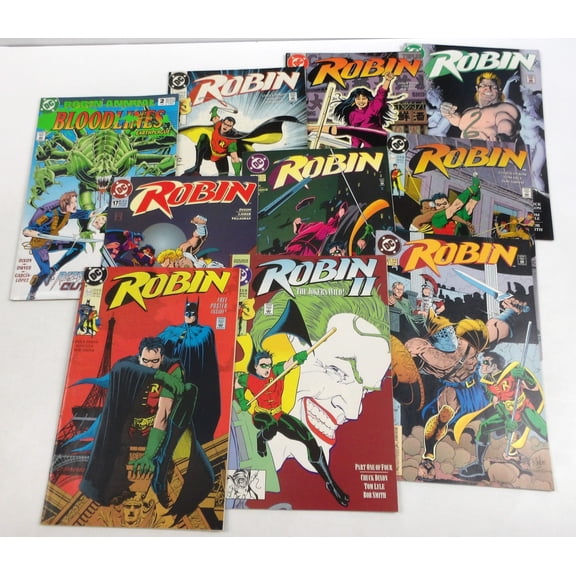 Robin (published in 1990s) Value Bundle 10-Pack of Comic Books - DC Comics - Tim Drake