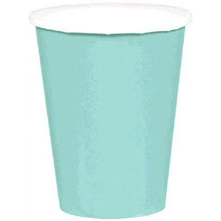 Robin's-Egg Blue Party Paper Cups 9 Oz, 8 Ct.
