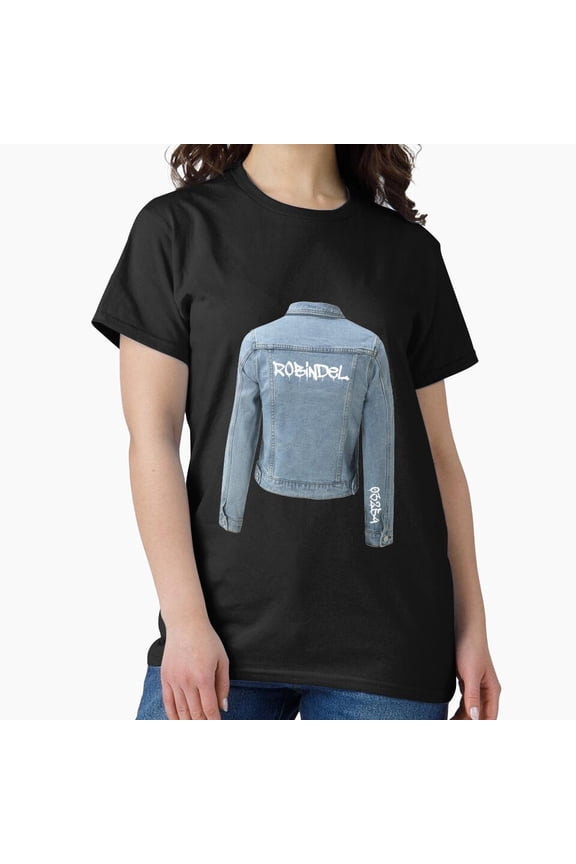 Robindel Jean Jacket H2587, Premium Unisex Tee – Extended Sizes Up to 5XL