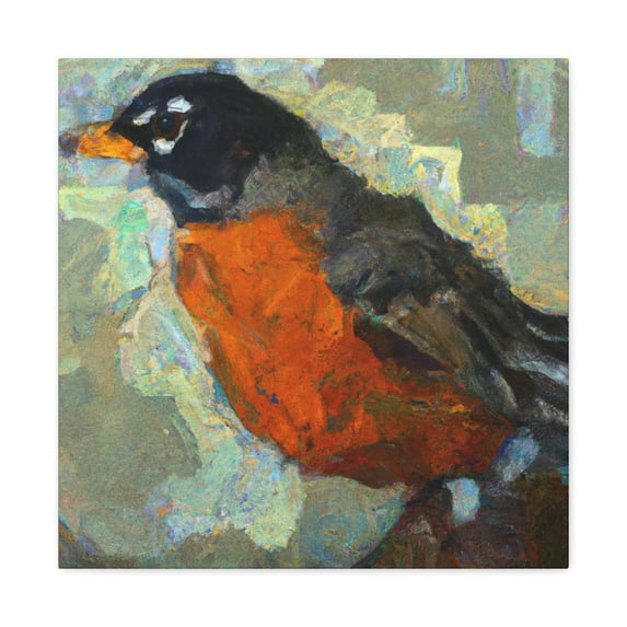 "Robins Across America" - Canvas