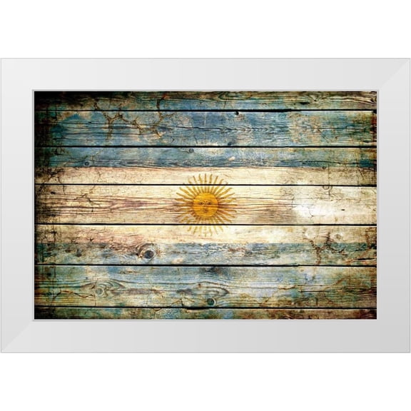 Robins, John H. 14x11 White Modern Wood Framed Museum Art Print Titled - Argentina 2