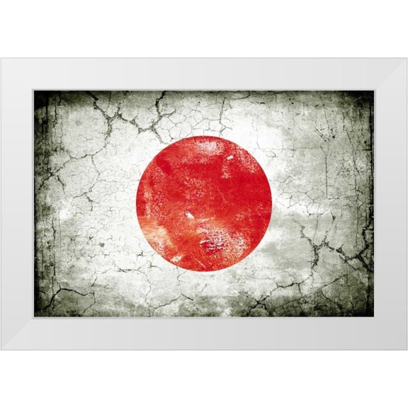 Robins, John H. 14x11 White Modern Wood Framed Museum Art Print Titled - Japan 1