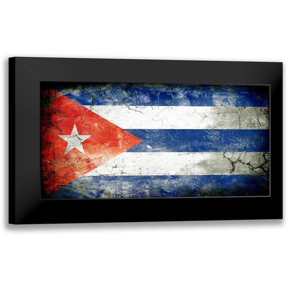 Robins, John H. 14x9 Black Modern Framed Museum Art Print Titled - Cuba 1