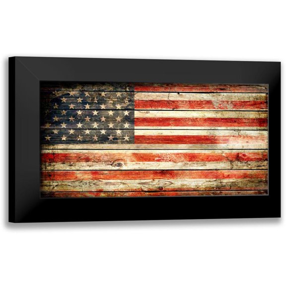 Robins, John H. 14x9 Black Modern Framed Museum Art Print Titled - USA 2