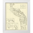 thumbnail image 1 of Robinson 15x18 White Modern Wood Framed Museum Art Print Titled - Northwest American Coast - Robinson 1798, 1 of 4