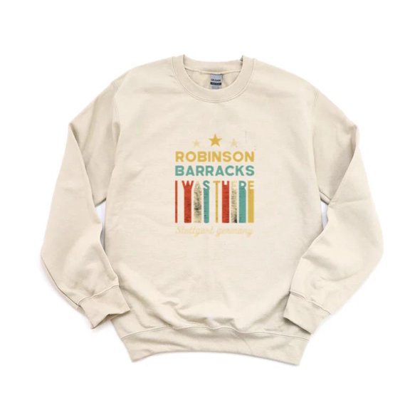 Robinson Barracks Stuttgart Germany Limited Edition Army Veteran Cold SweatShirt Unisex, up to 5XL