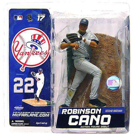 Robinson Cano Action Figure Gray Jersey Variant Sports Picks Series 17