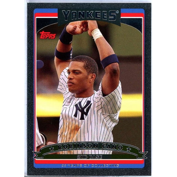 Robinson Cano Card 2006 Topps Black #142