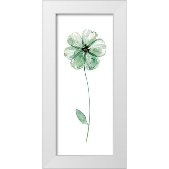 Robinson, Carol 10x18 White Modern Wood Framed Museum Art Print Titled - Sage Flower I