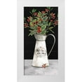thumbnail image 1 of Robinson, Carol 11x18 White Modern Wood Framed Museum Art Print Titled - Christmas Berry Still Life, 1 of 4
