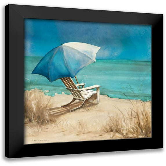 Robinson, Carol 12x12 Black Modern Framed Museum Art Print Titled - Delray Beach I