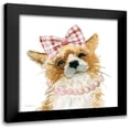thumbnail image 1 of Robinson, Carol 12x12 Black Modern Framed Museum Art Print Titled - Glamour Girls Fox, 1 of 5