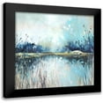 thumbnail image 1 of Robinson, Carol 12x12 Black Modern Framed Museum Art Print Titled - Lake Views, 1 of 5