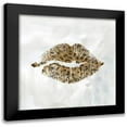 thumbnail image 1 of Robinson, Carol 12x12 Black Modern Framed Museum Art Print Titled - Leopard Kisses I, 1 of 5