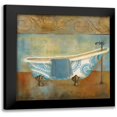 thumbnail image 1 of Robinson, Carol 12x12 Black Modern Framed Museum Art Print Titled - Paisley Bath I, 1 of 5