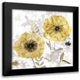 thumbnail image 1 of Robinson, Carol 12x12 Black Modern Framed Museum Art Print Titled - Transparent Gold, 1 of 5