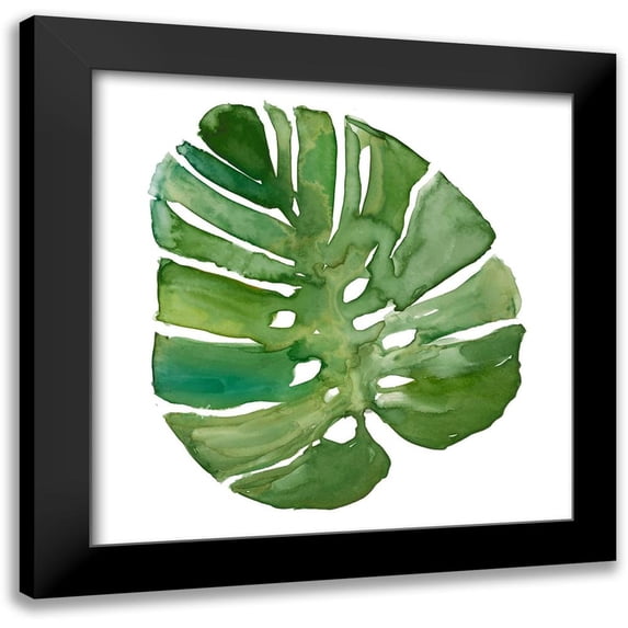 Robinson, Carol 12x12 Black Modern Framed Museum Art Print Titled - Tropical Frond III