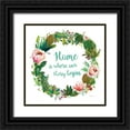 thumbnail image 1 of Robinson, Carol 12x12 Black Ornate Wood Framed with Double Matting Museum Art Print Titled - Home Cactus, 1 of 4