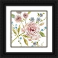 thumbnail image 1 of Robinson, Carol 12x12 Black Ornate Wood Framed with Double Matting Museum Art Print Titled - Summer Whisper II, 1 of 4