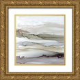 thumbnail image 1 of Robinson, Carol 12x12 Gold Ornate Wood Framed with Double Matting Museum Art Print Titled - Shifting Currents I, 1 of 4