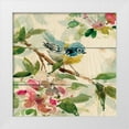 thumbnail image 1 of Robinson, Carol 12x12 White Modern Wood Framed Museum Art Print Titled - Birds and Blossoms I, 1 of 4