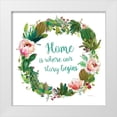 thumbnail image 1 of Robinson, Carol 12x12 White Modern Wood Framed Museum Art Print Titled - Home Cactus, 1 of 4