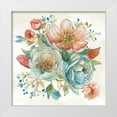 thumbnail image 1 of Robinson, Carol 12x12 White Modern Wood Framed Museum Art Print Titled - Rose Garden II, 1 of 4