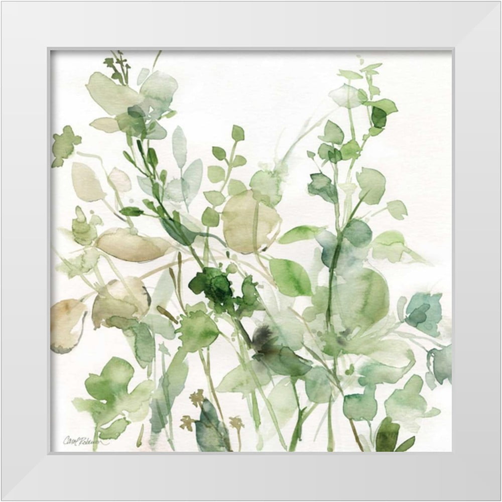 Carol Robinson 12x12 White Framed Botanical Canvas Art Print