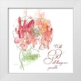 thumbnail image 1 of Robinson, Carol 12x12 White Modern Wood Framed Museum Art Print Titled - Scripture Bloom II, 1 of 4
