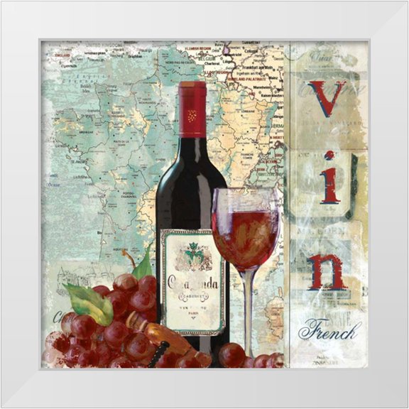 Robinson, Carol 12x12 White Modern Wood Framed Museum Art Print Titled - Vin