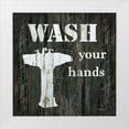 thumbnail image 1 of Robinson, Carol 12x12 White Modern Wood Framed Museum Art Print Titled - Wash Your Hands, 1 of 4