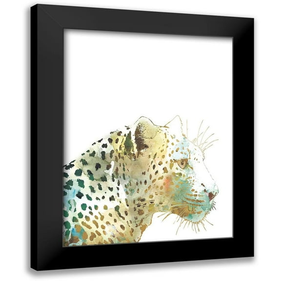 Robinson, Carol 12x14 Black Modern Framed Museum Art Print Titled - African Colors