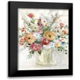 thumbnail image 1 of Robinson, Carol 12x14 Black Modern Framed Museum Art Print Titled - Contemporary Bouquet, 1 of 5