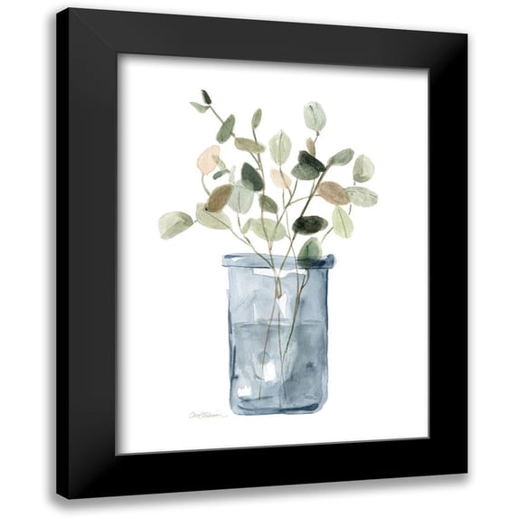 Robinson, Carol 12x14 Black Modern Framed Museum Art Print Titled - Still Moment I