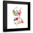 thumbnail image 1 of Robinson, Carol 12x14 Black Modern Framed Museum Art Print Titled - Tropical Swimwear IV, 1 of 5